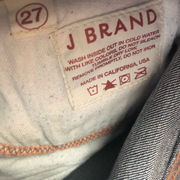 J Brand Size 27 Flare Jean Dark Denim - Picture 3 of 7